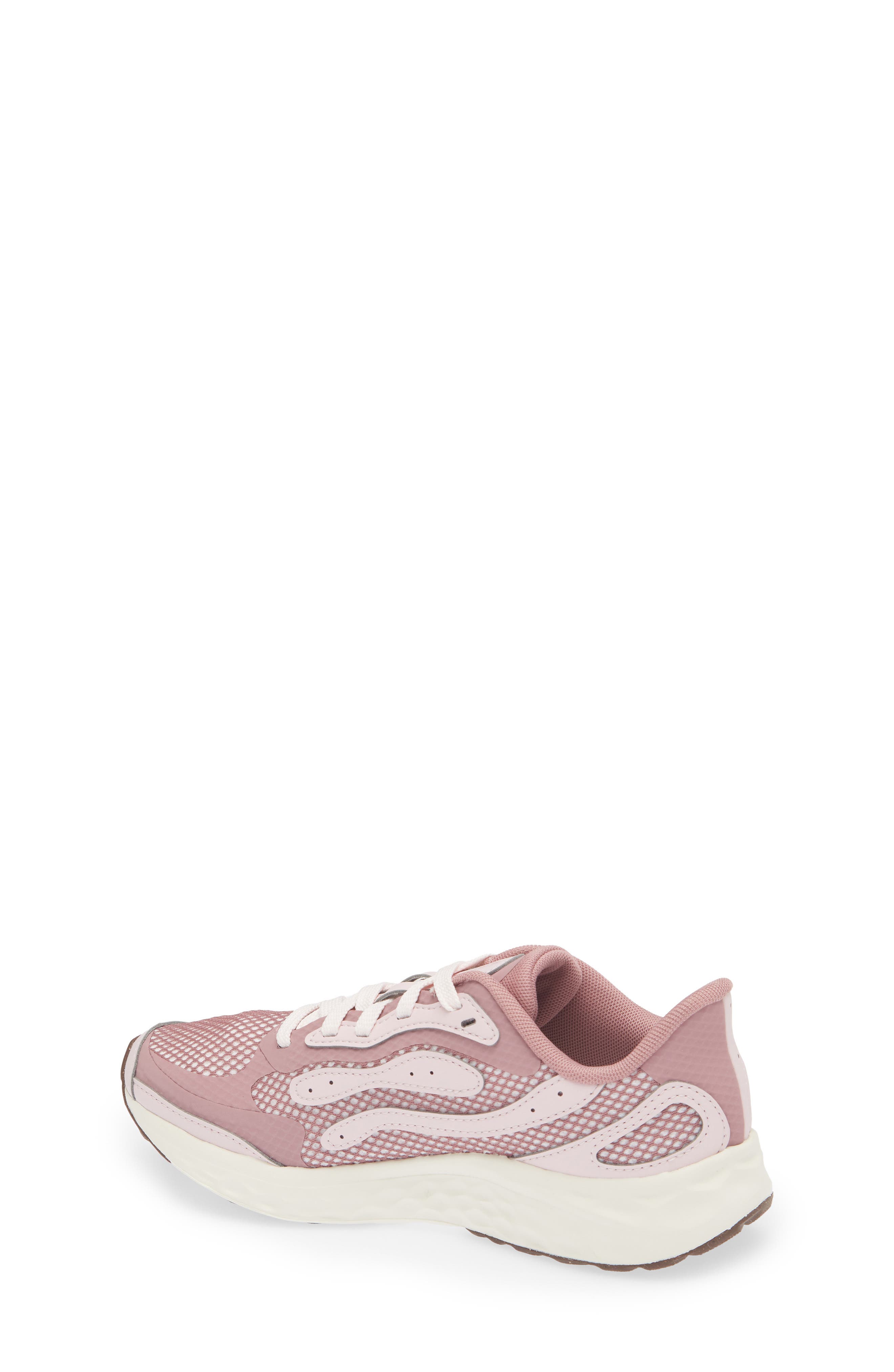 New Balance Kids' Fresh Foam Arishi v4 Tiralux Sneaker, Alternate, color, Rosewood/ Pink Salt