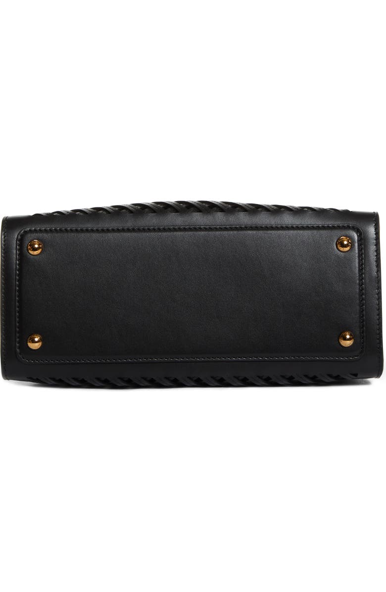 Etro Medium Vela Leather Frame Bag, Alternate, color, N0000 Black