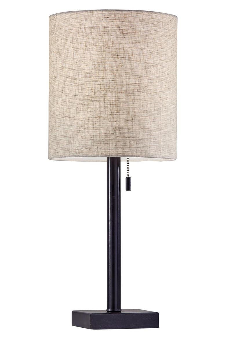 Liam Table Lamp, Main, color, DARK BRONZE