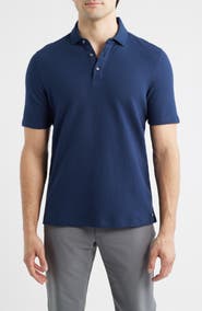 Johnston & Murphy Tilson Textured Performance Polo