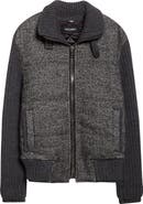 Dolce&Gabbana Herringbone Mixed Media Jacket