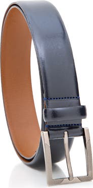 MADE IN ITALY Solid Leather Belt