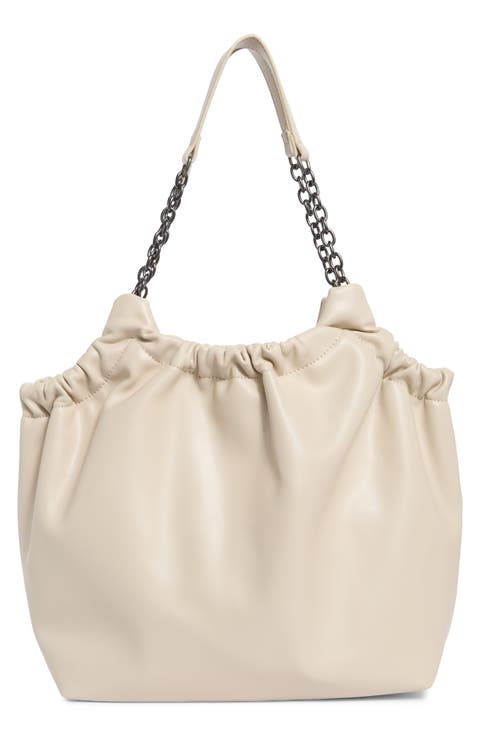 Chain Water Repellent Shoulder Bag