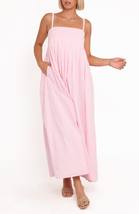 Corfu Pleat Maxi Dress