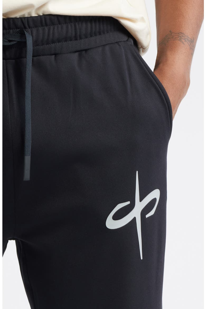 Tempo Tonal Drawstring Pants, Alternate, color, BLACK