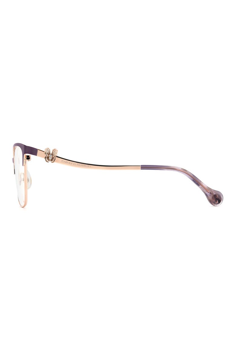 54mm Cat Eye Reading Glasses, Alternate, color, VIOLET GOLD
