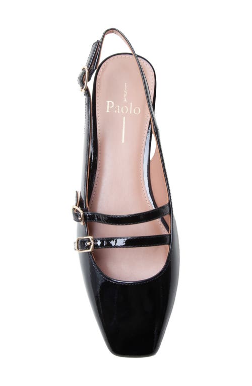 Linea Paolo Cassianx Slingback Mary Jane Pump In Black