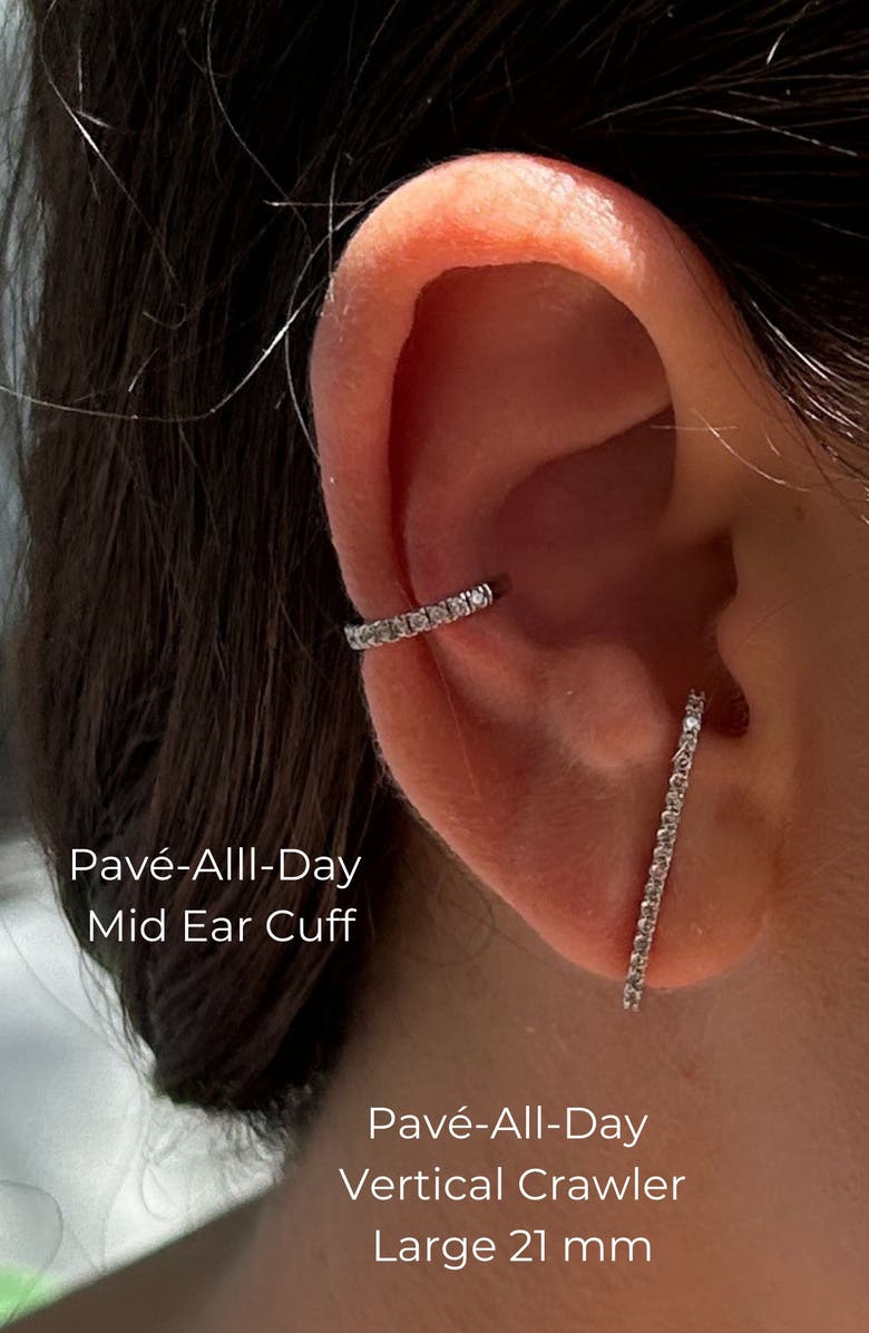 Seed2Stone Pavé-All-Day Vertical Crawler, Alternate, color, Silver