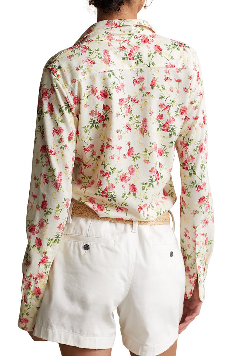 Polo Ralph Lauren Heidi Floral Cotton Button-Up Shirt, Alternate, color,