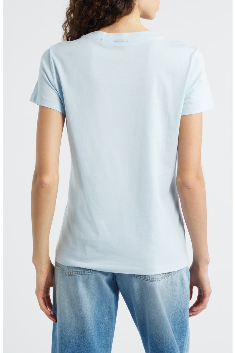 Crewneck T-Shirt, Alternate, color, LT PAST/BU