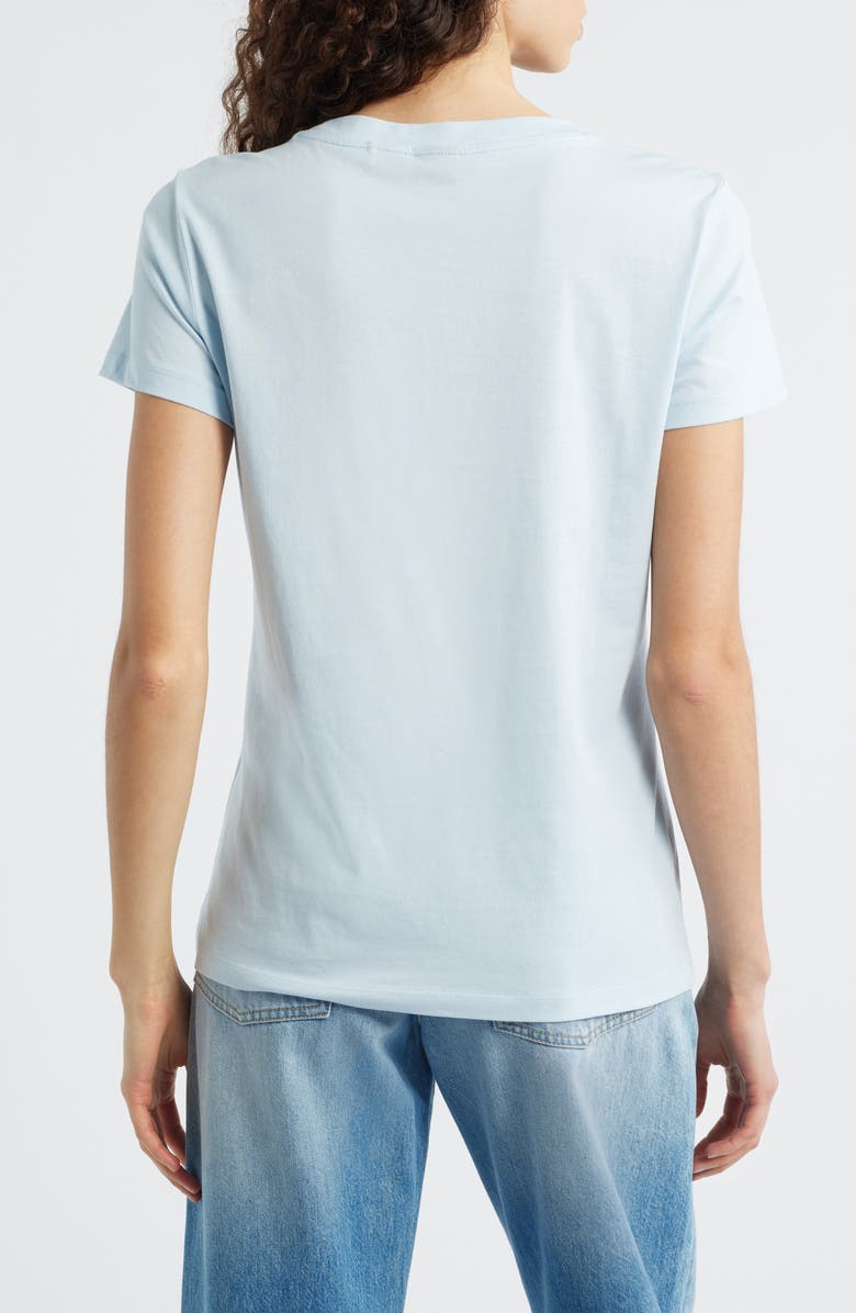 BOSS Orange Crewneck T-Shirt, Alternate, color, Light/ Pastel Blue