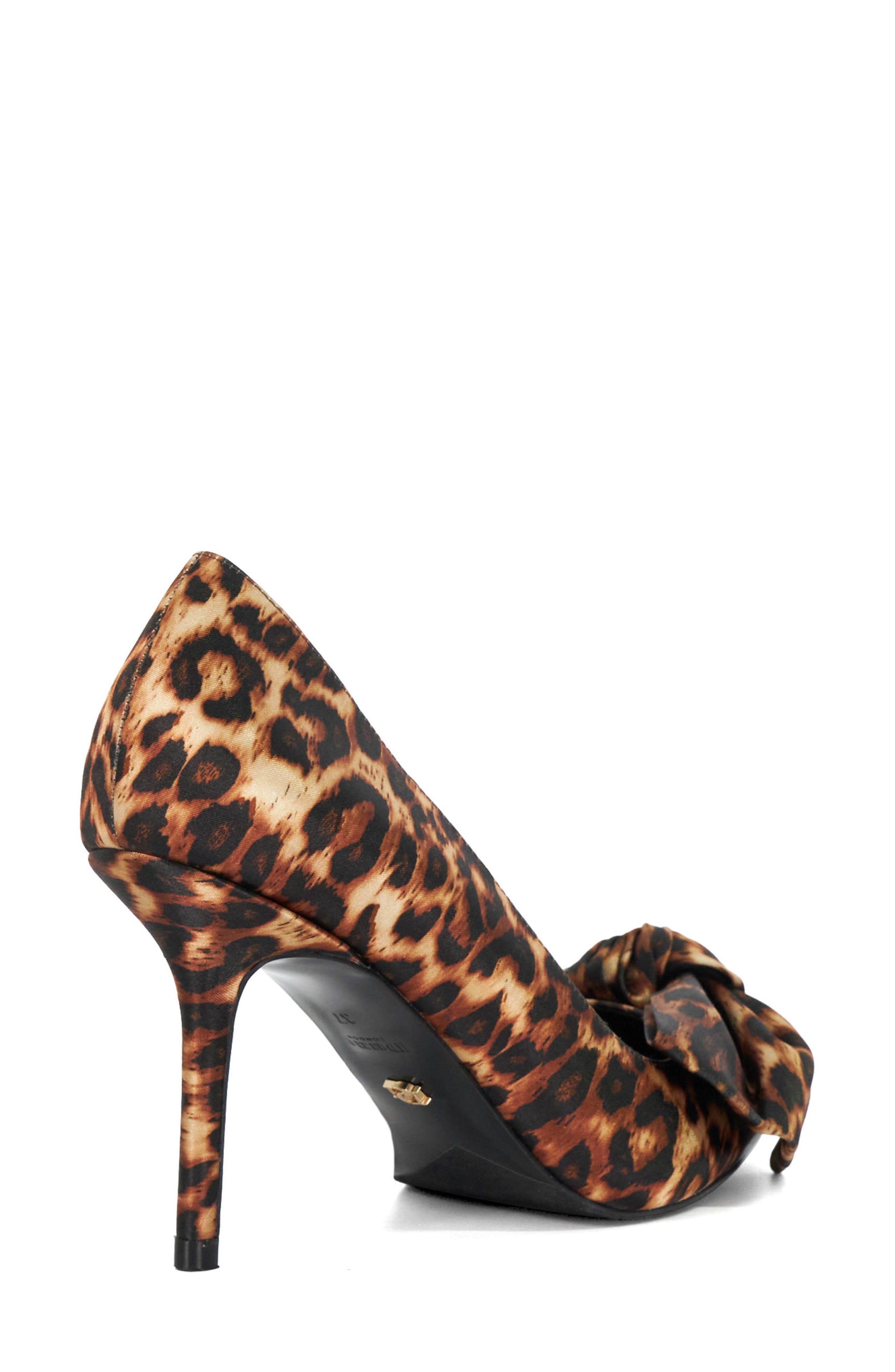 Dune London Bows Pointed Toe Pump, Alternate, color, 