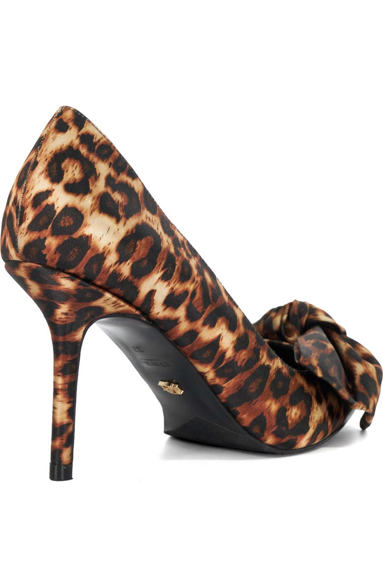 Dune London Bows Pointed Toe Pump, Alternate, color,