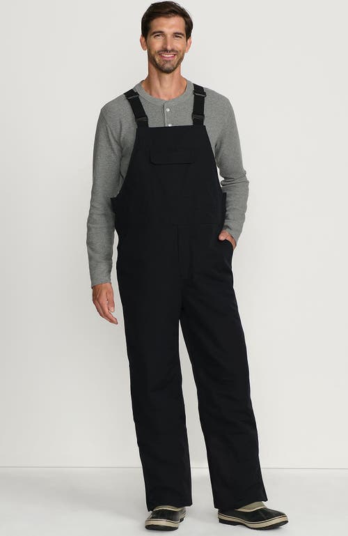 Lands' End Expedition Winter Bib Snow Pants In Black
