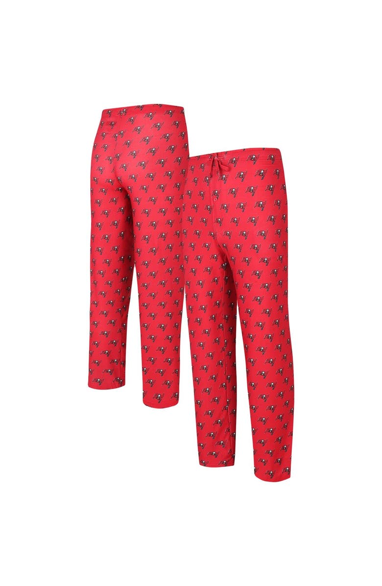 CONCEPTS SPORT Men's Concepts Sport Red Tampa Bay Buccaneers Gauge Allover Print Knit Pants, Main, color, Red