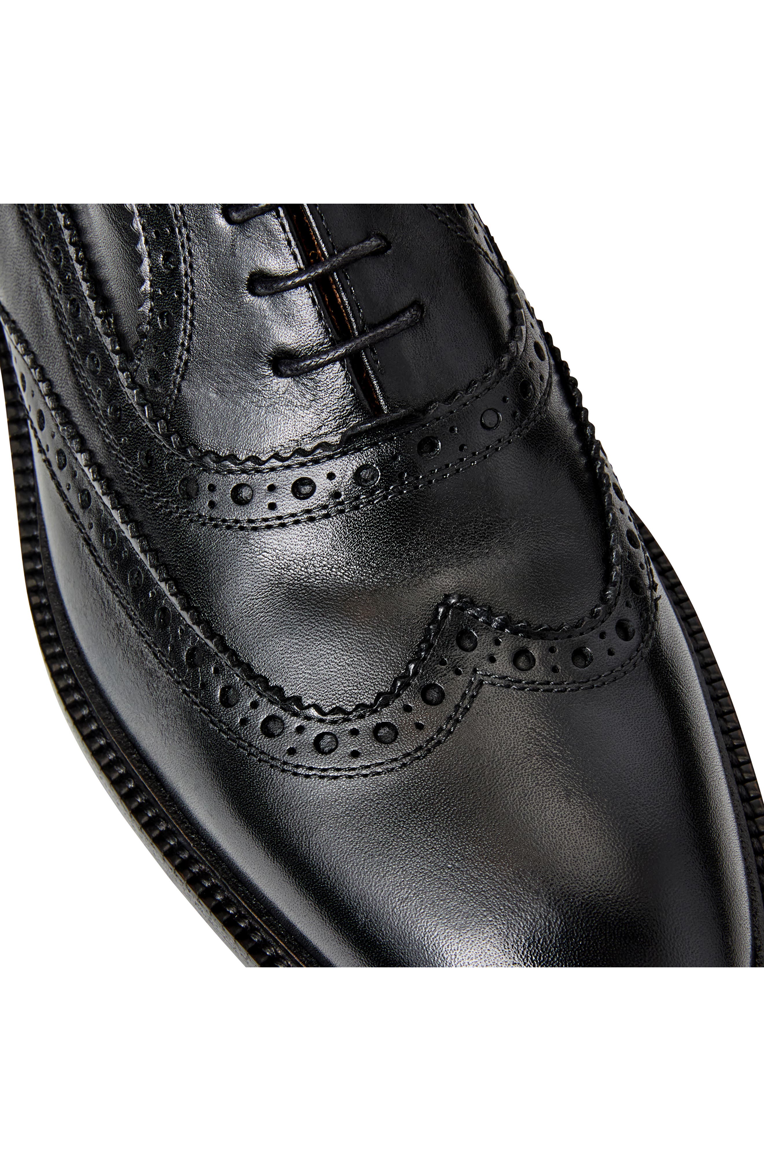 Bruno Magli Alfonso Wingtip Oxford, Alternate, color, Black