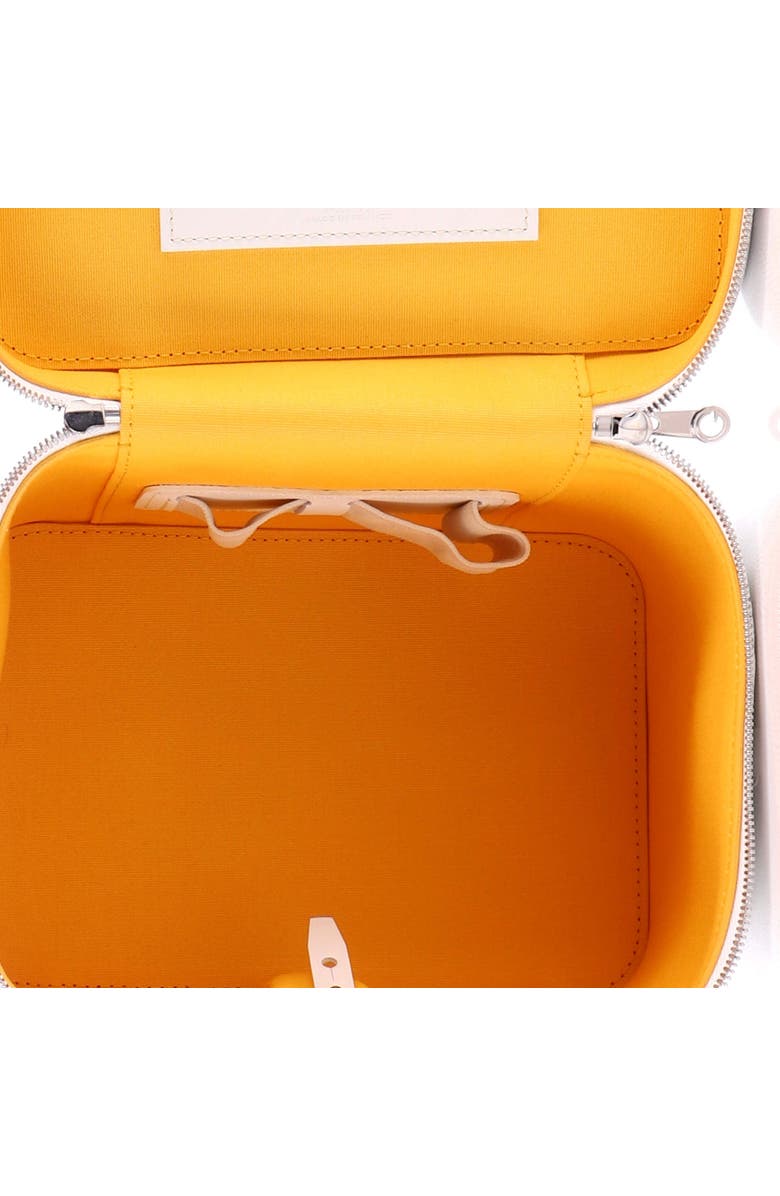 Pre-Owned Goyard Muse Vanity Case Coated Canvas, Alternate, color, White