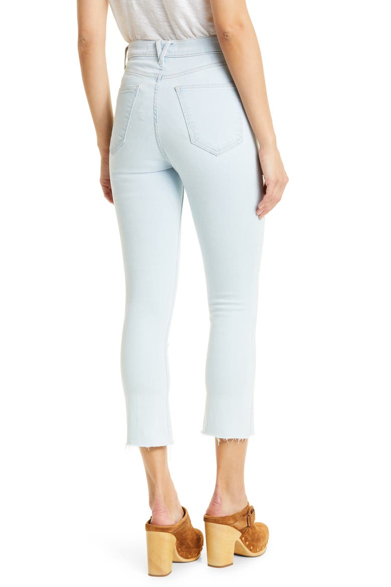 Carly High Waist Kick Flare Jeans, Alternate, color, ASPEN