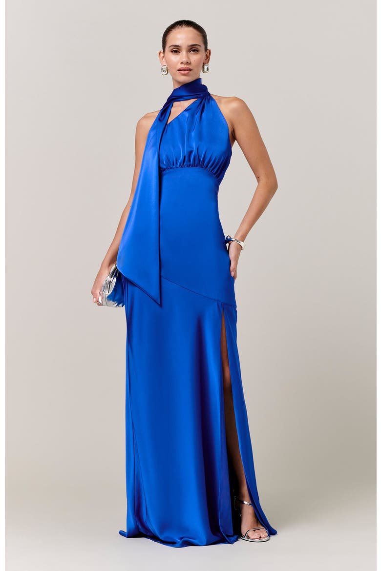Chloe Maxi Dress, Main, color, Cobalt Blue