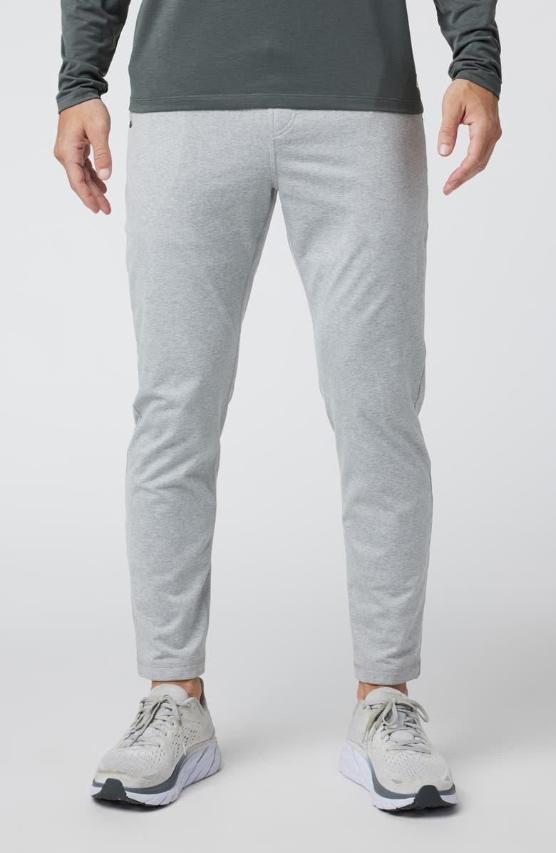Vuori Coronado DreamKnit<sup>™</sup> Performance Pants, Main, color, Light Heather Grey