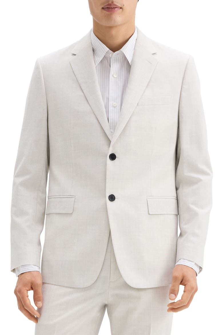 Chambers Wool Blend Sport Coat, Main, color, FOG