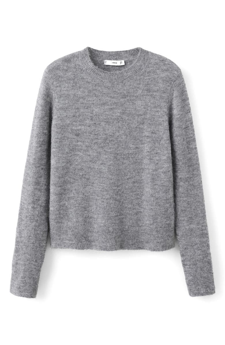 MANGO Crewneck Sweater, Alternate, color,