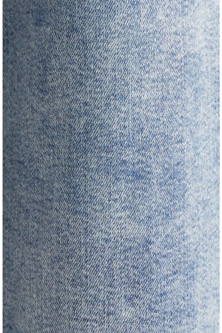 High Waist Pintuck Pleat Wide Leg Jeans, Alternate, color, ACID WASH BLUE