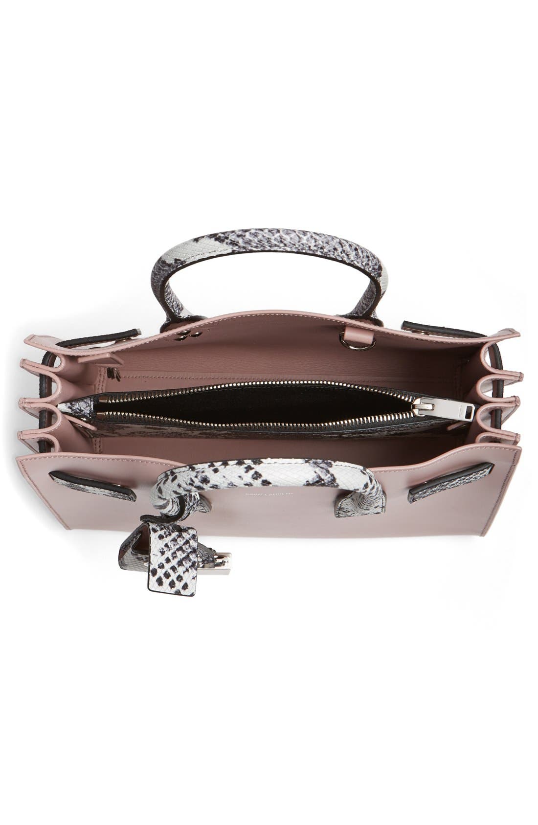 Saint Laurent 'Baby Sac de Jour' Leather Tote, Alternate, color, 