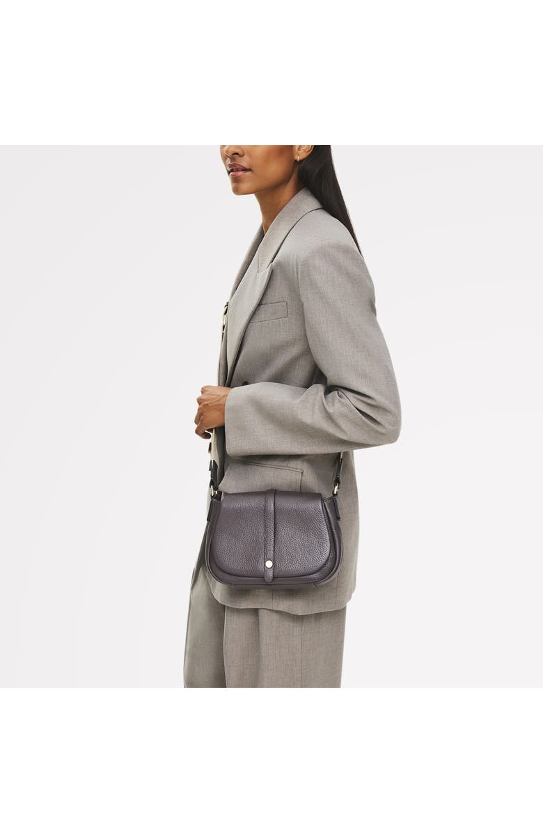 Radley Lulworth Road Mini Flapover Crossbody Bag, Alternate, color, Thunder