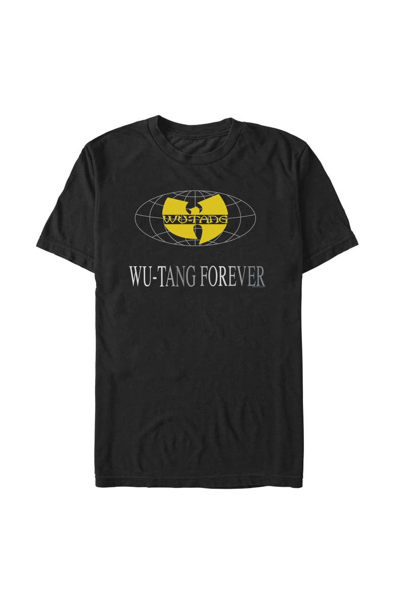 Wu-Tang Clan Men's Wu-Tang Clan Worldwide Group Logo Forever Graphic T-Shirt, Main, color, Black