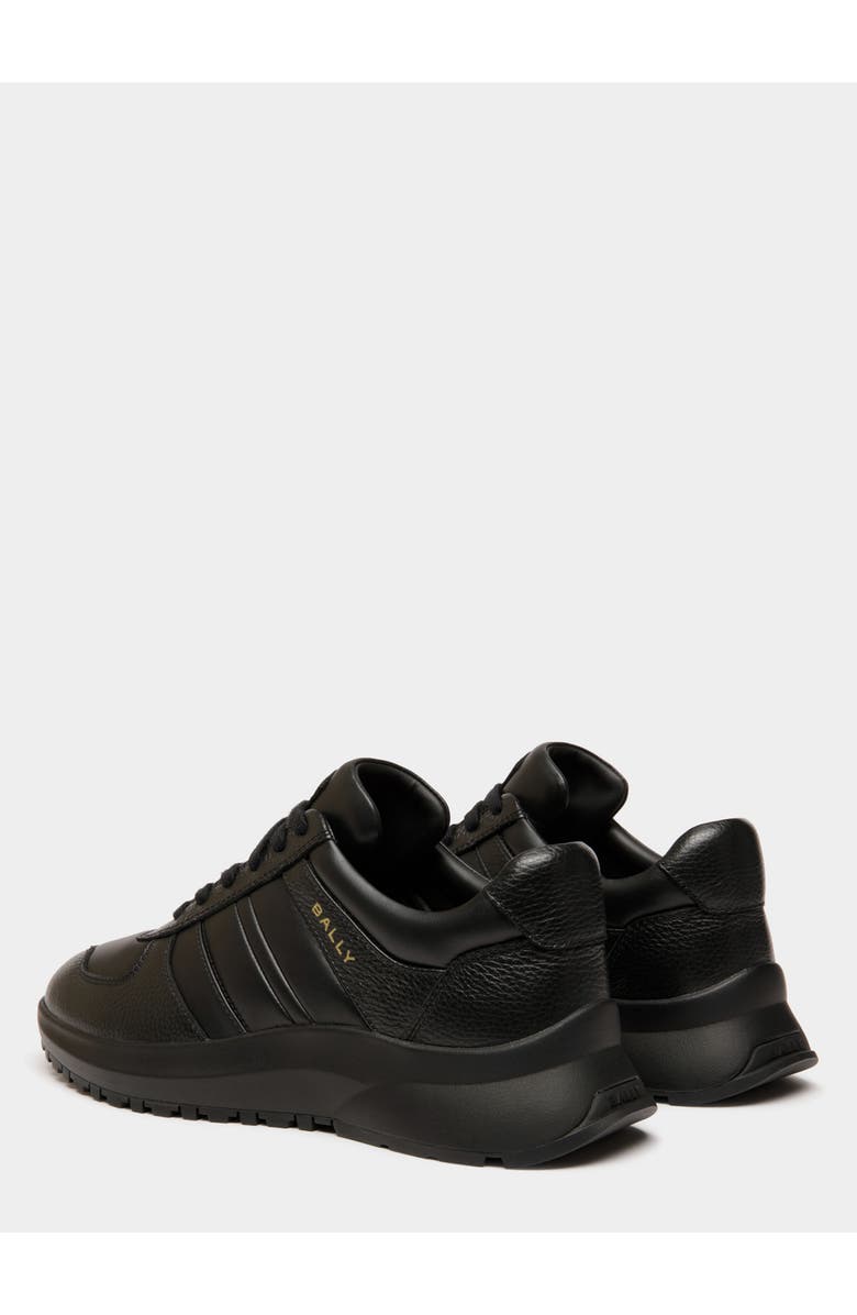 Bally Outline Sneaker in Calf Leather, Alternate, color, Black/Black