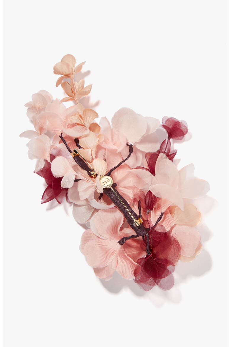 The Cherry Blossom Branch Floral Brooch, Alternate, color, Pink