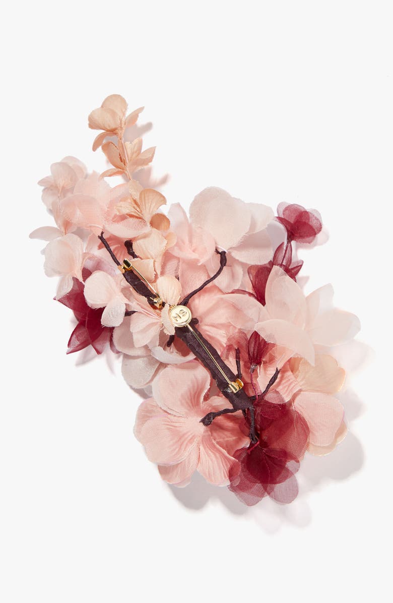 Helena Simon The Cherry Blossom Branch Floral Brooch, Alternate, color, Pink