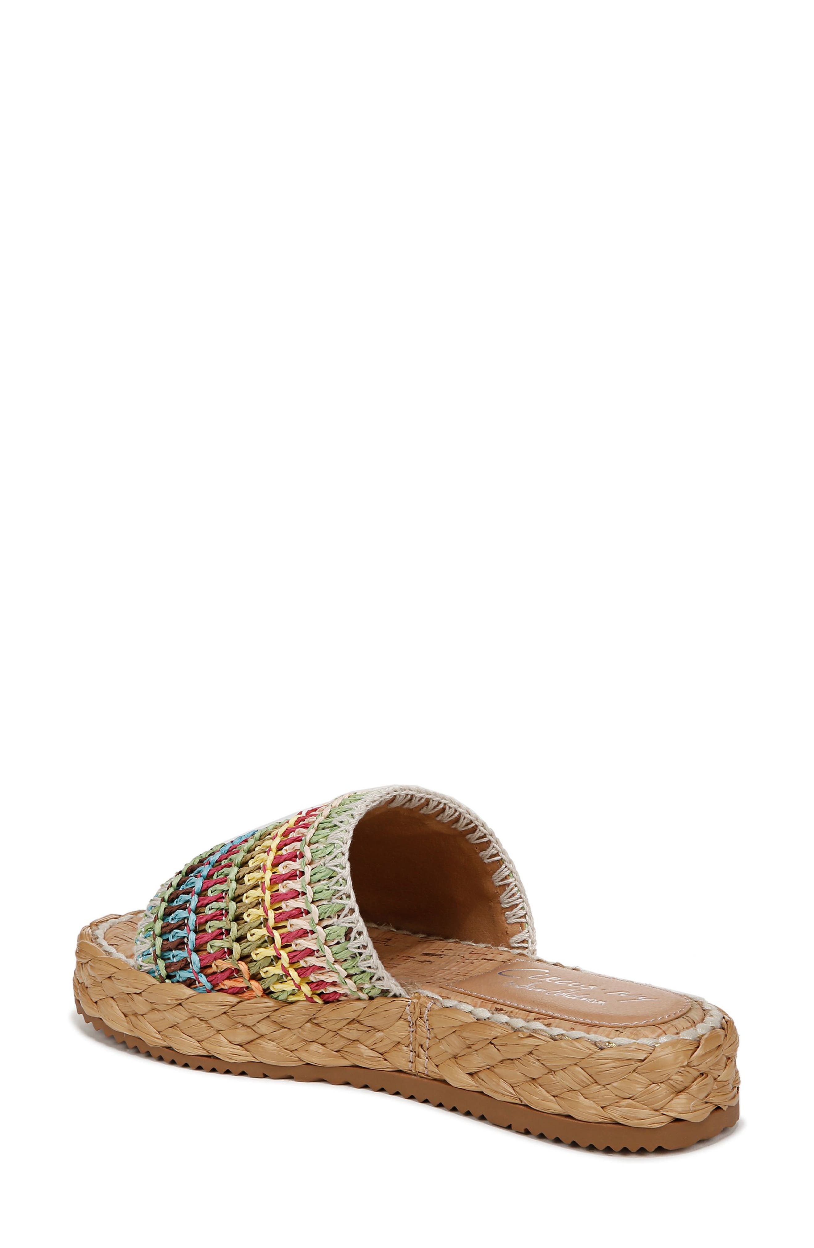 Wallis Slide Sandal, Alternate, color, RAINBOW MULTI