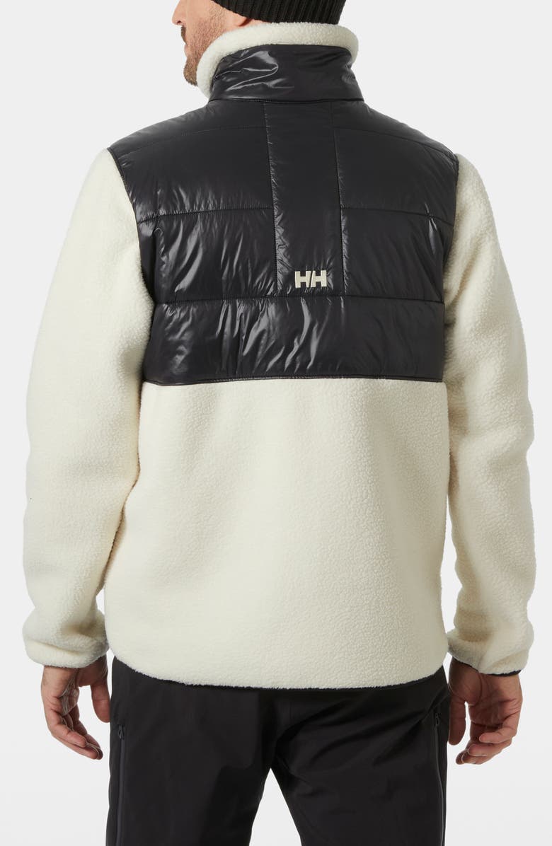 Helly Hansen Village Hybrid Mixed Media Jacket, Alternate, color, Black