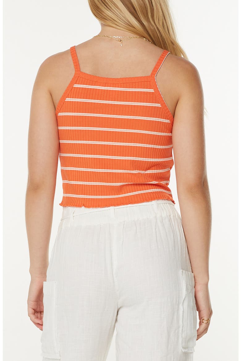 Cool Sunsetz Rib Tank, Alternate, color, TIGERLILY SAILING STRIPE