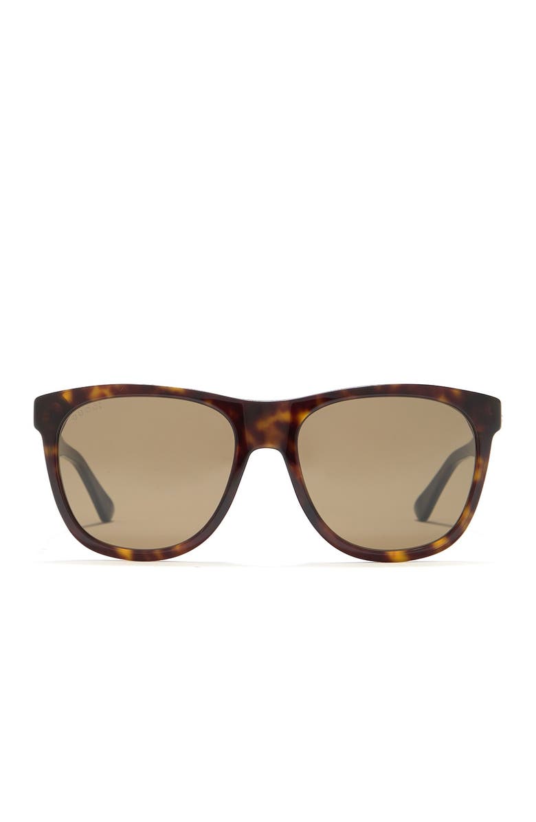 Gucci 55mm Square Sunglasses, Alternate, color,
