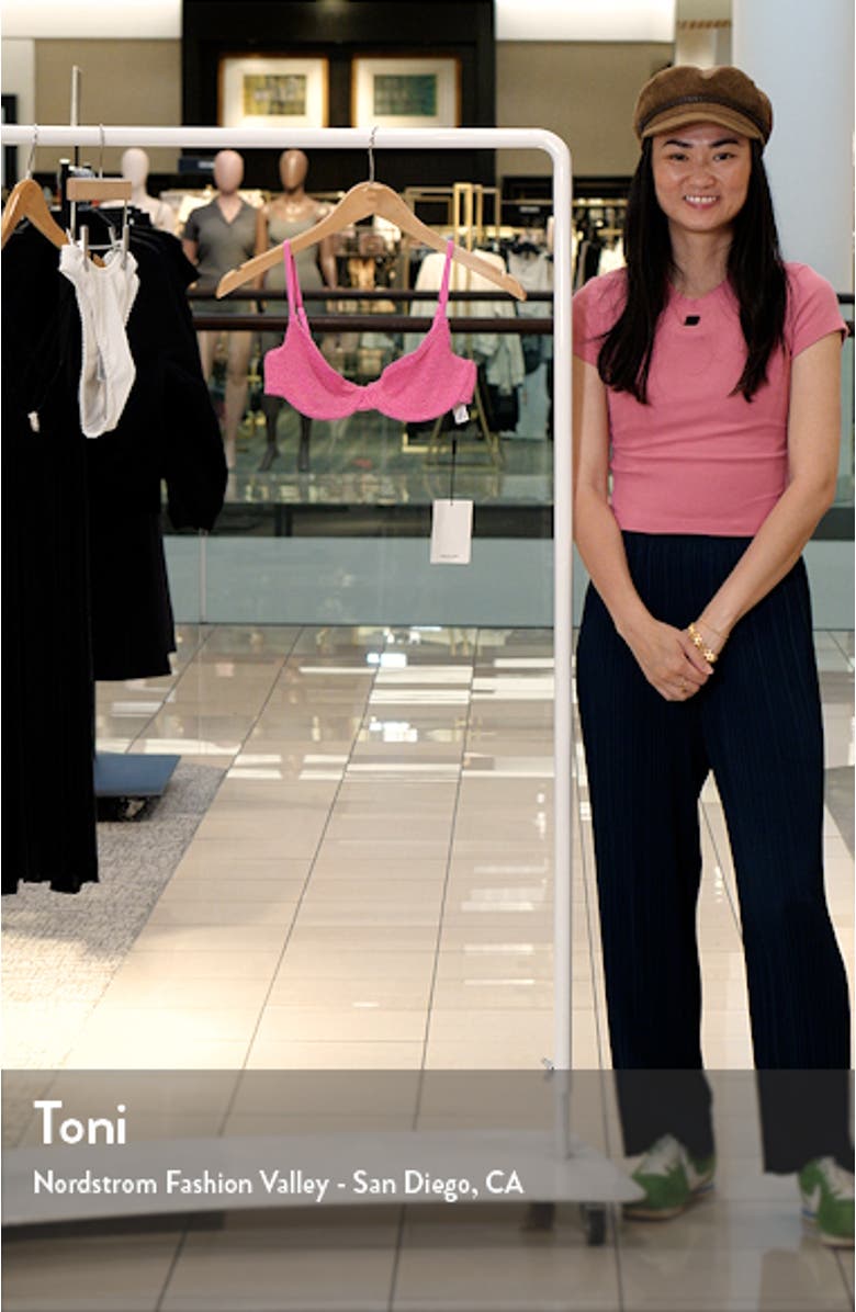 Gracie Balconette Underwire Bikini Top, sales video thumbnail