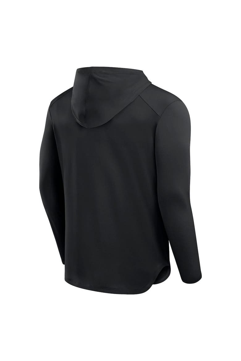 Men's Fanatics Black San Diego Padres Front Office Power Mono Long Sleeve Hoodie T-Shirt, Alternate, color, Black