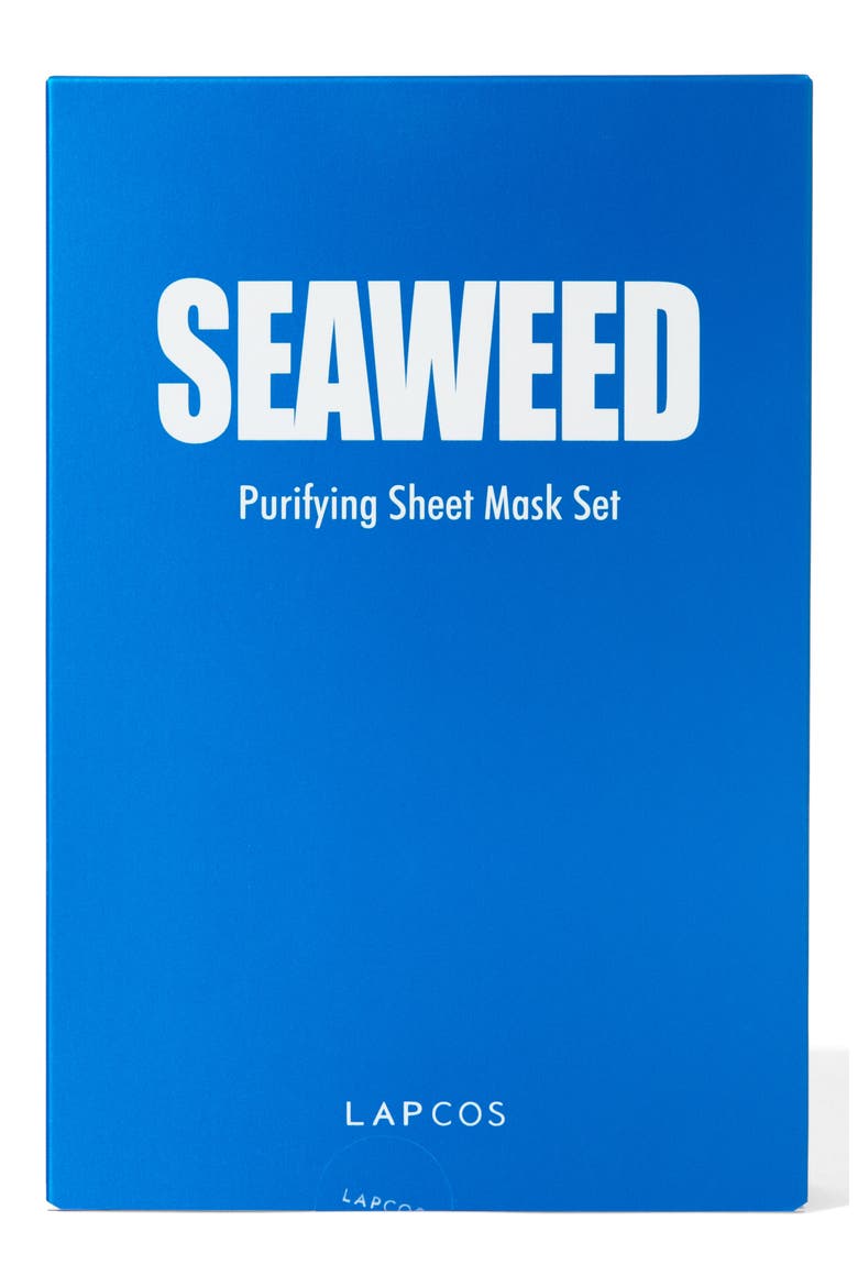 Seaweed Purifying Sheet Mask, Alternate, color, BLUE
