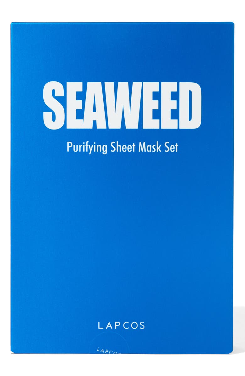 LAPCOS Seaweed Purifying Sheet Mask, Alternate, color, Blue