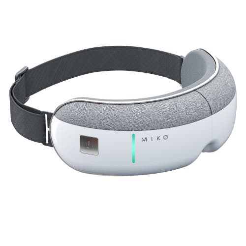 Miko Gaze Eye Massager With Heat & Bluetooth In White