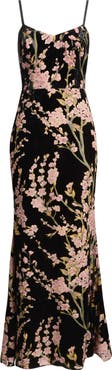 Dress the Population Giovanna Floral Cocktail Dress