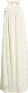 FRNCH Merope Cotton Blend Maxi Dress