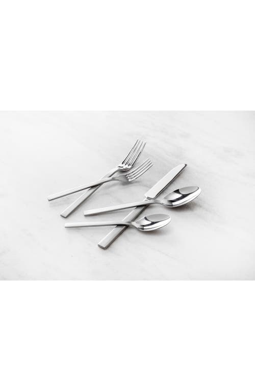 Fortessa Viggo Satin 20-piece Flatware Set In Silver