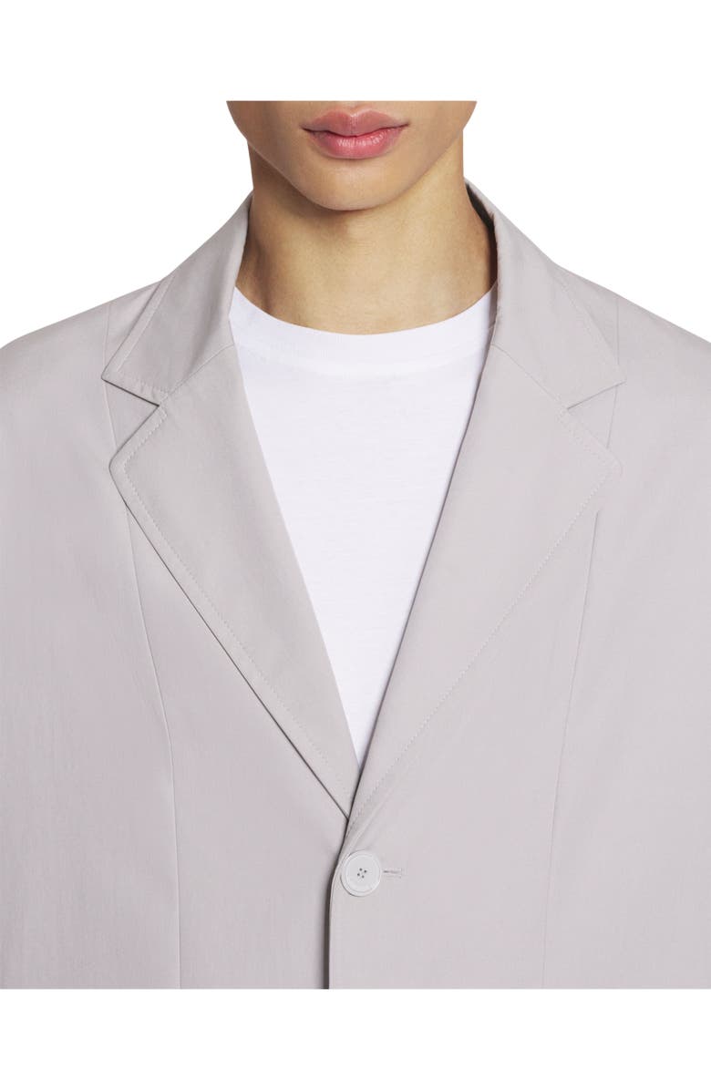 Lanvin Straight Fit Cotton Jacket, Alternate, color, Mink