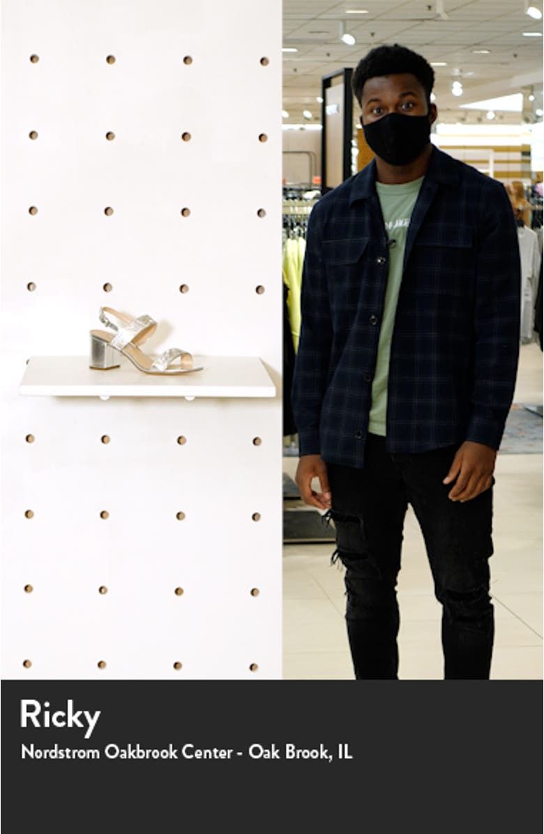 Naomi Crystal Embellished Sandal, sales video thumbnail