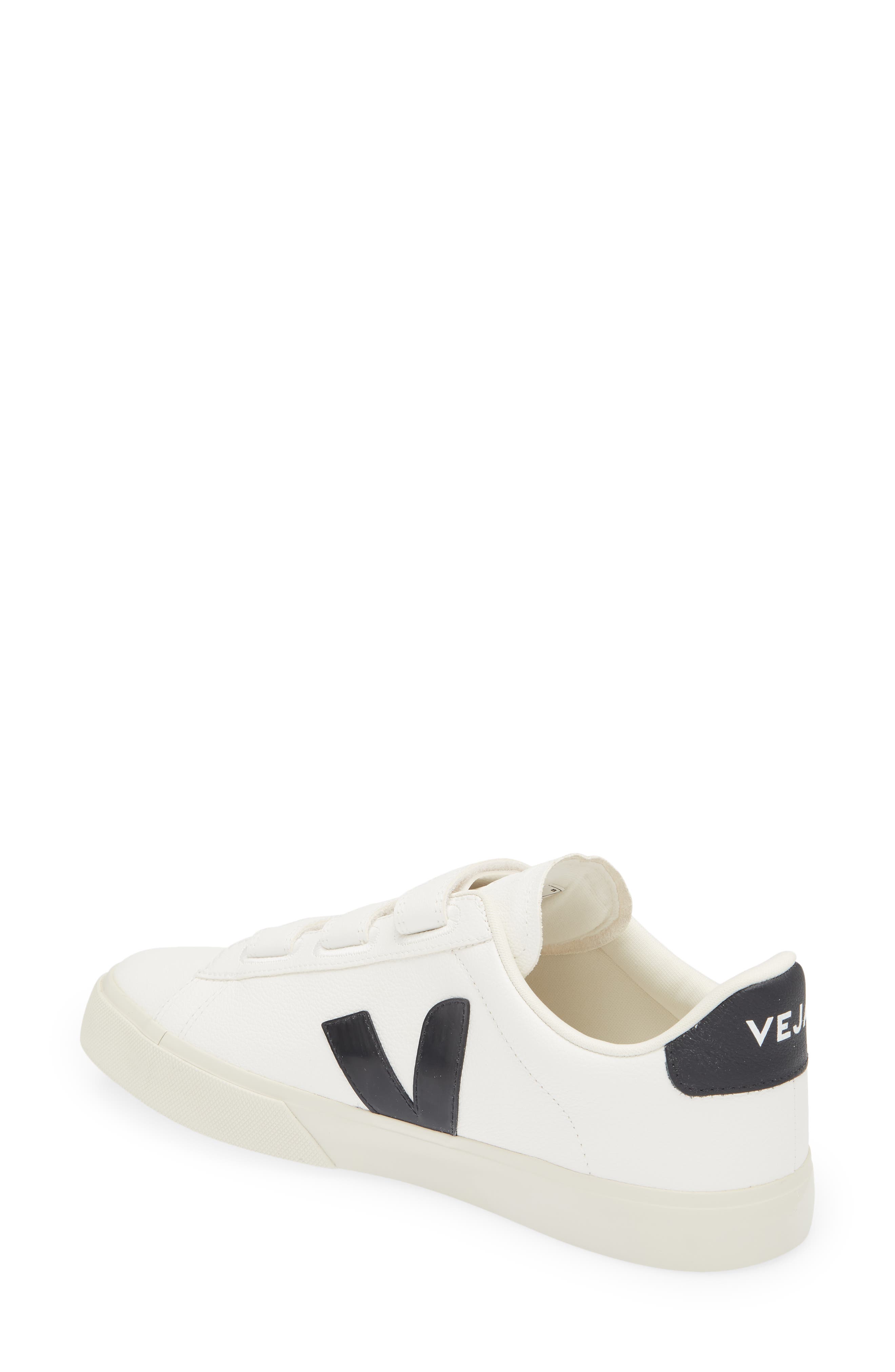 Veja Recife Logo Sneaker, Alternate, color, Extra White Black