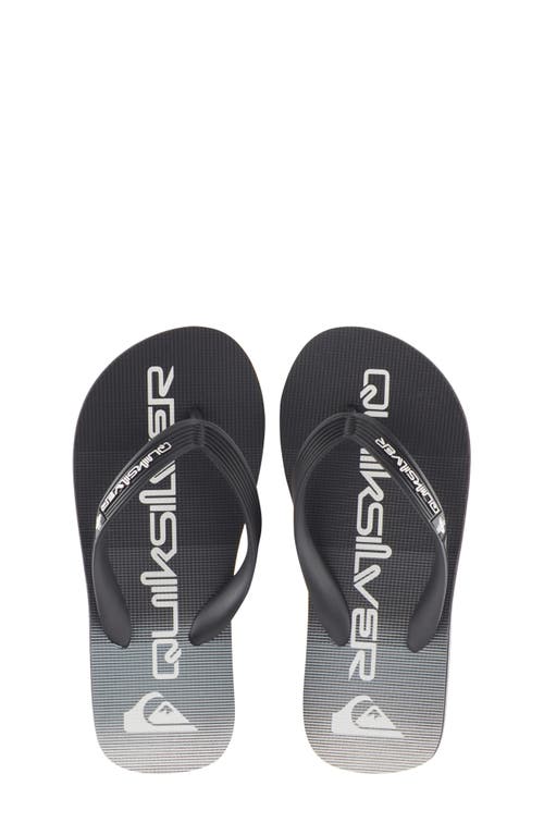 Quiksilver Kids' Moncata Core Flip Flop In Gray