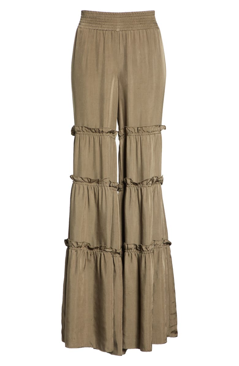 Cinq à Sept Avery Ruffle Tier Pants, Alternate, color,